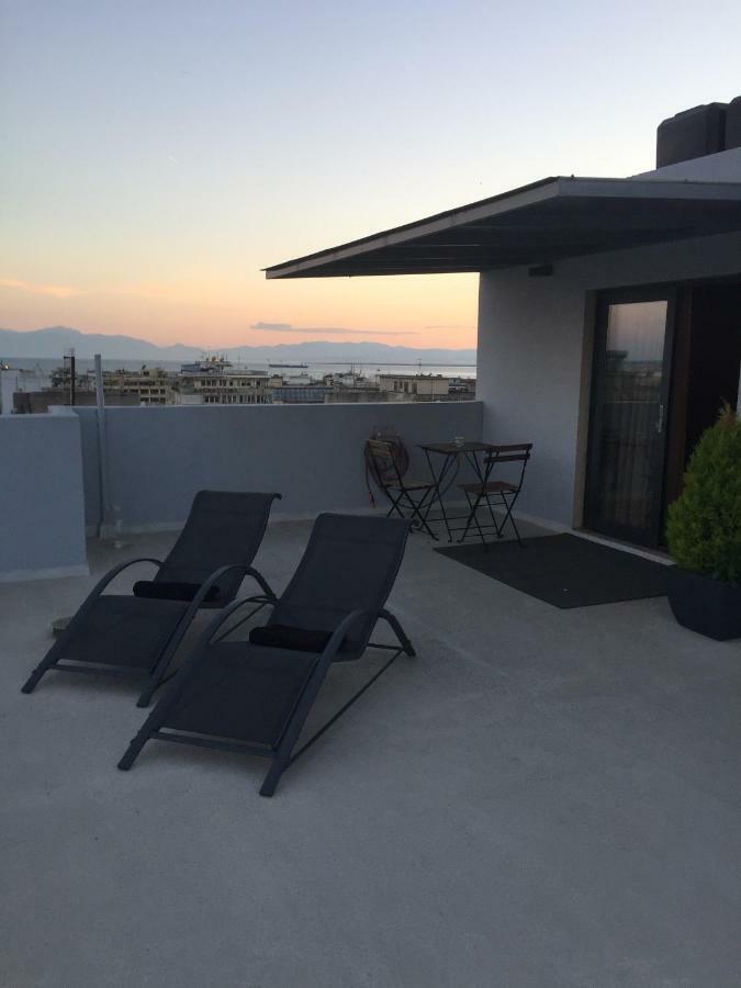 Stylish Seaview Rooftop Salonic Exterior foto