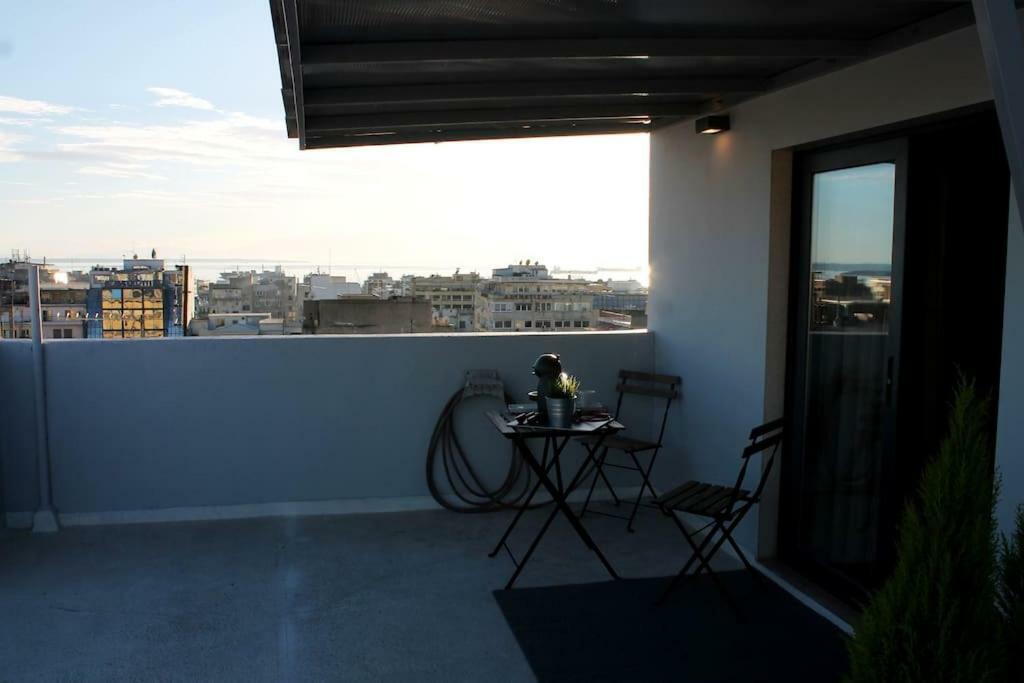 Stylish Seaview Rooftop Salonic Exterior foto